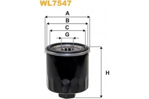 Wix Filters Φίλτρο Λαδιού - WL7547