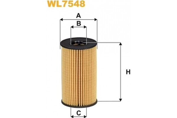 Wix Filters Φίλτρο Λαδιού - WL7548