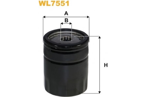 Wix Filters Φίλτρο Λαδιού - WL7551