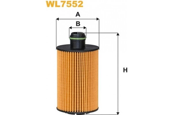 Wix Filters Φίλτρο Λαδιού - WL7552