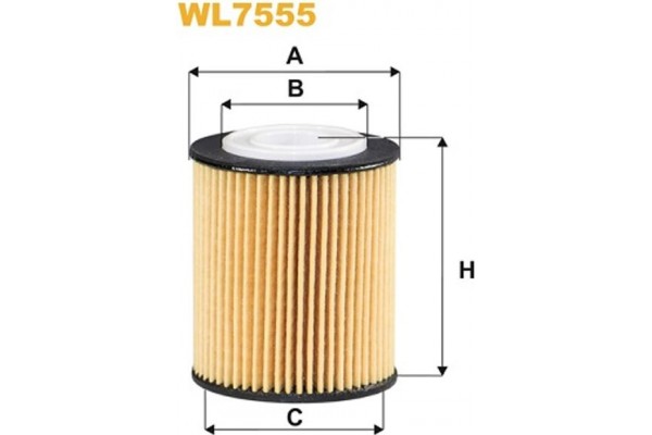 Wix Filters Φίλτρο Λαδιού - WL7555