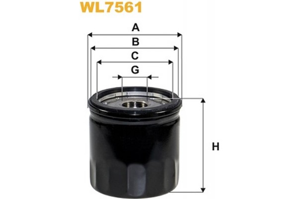 Wix Filters Φίλτρο Λαδιού - WL7561