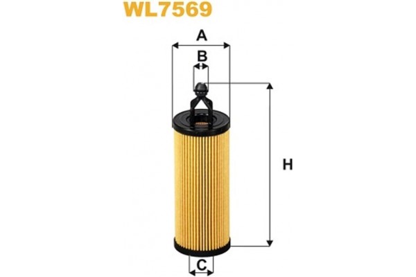 Wix Filters Φίλτρο Λαδιού - WL7569