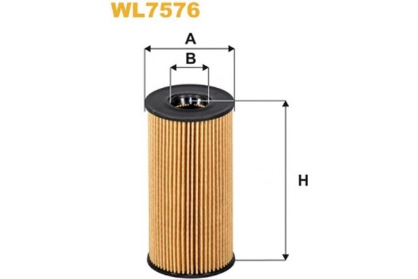 Wix Filters Φίλτρο Λαδιού - WL7576