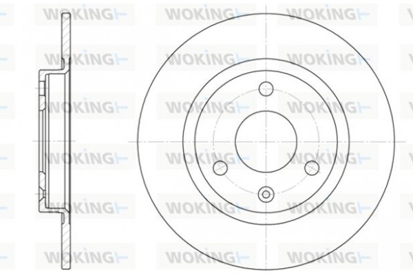 Woking Δισκόπλακα - D6070.00