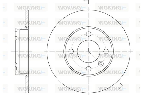 Woking Δισκόπλακα - D6086.00