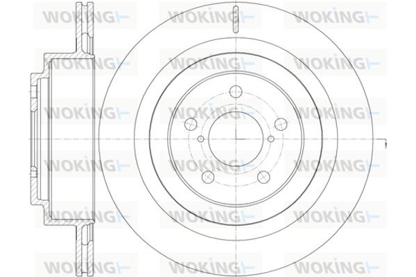 Woking Δισκόπλακα - D61001.10