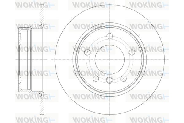 Woking Δισκόπλακα - D61013.00