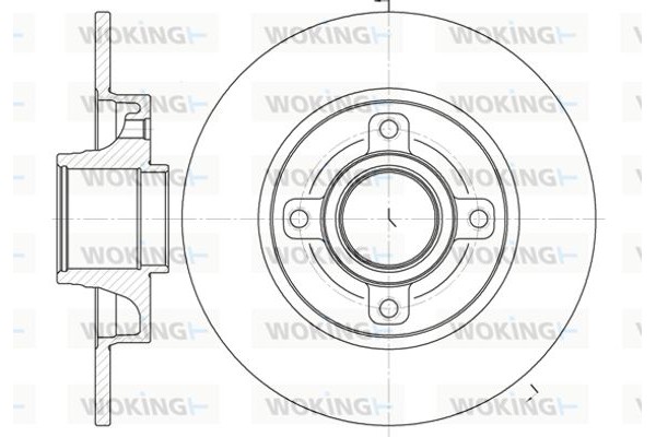 Woking Δισκόπλακα - D61014.00