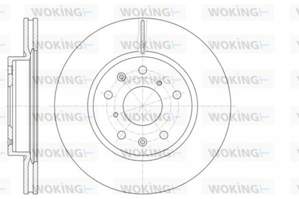 Woking Δισκόπλακα - D61018.10