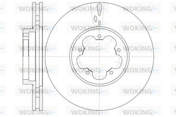 Woking Δισκόπλακα - D61022.10