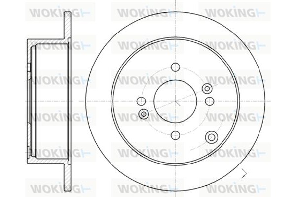 Woking Δισκόπλακα - D61024.00