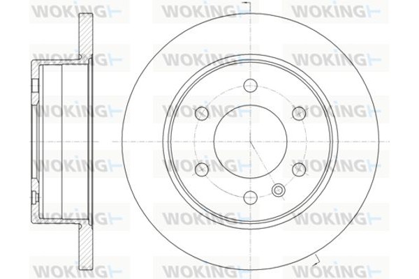 Woking Δισκόπλακα - D61035.00