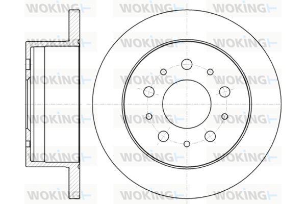 Woking Δισκόπλακα - D61055.00