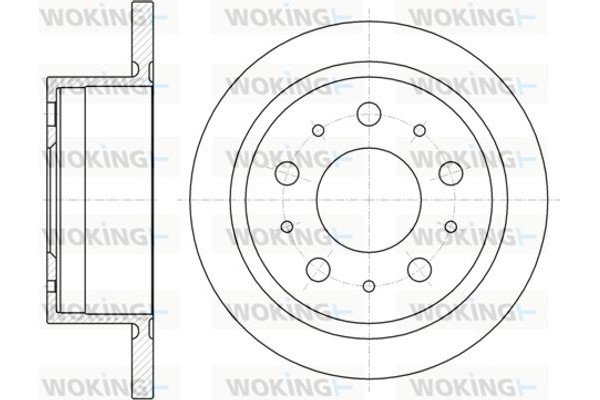 Woking Δισκόπλακα - D61057.00