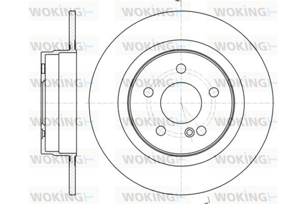 Woking Δισκόπλακα - D61070.00