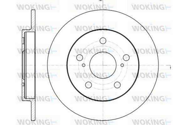 Woking Δισκόπλακα - D61074.00