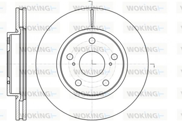 Woking Δισκόπλακα - D61077.10