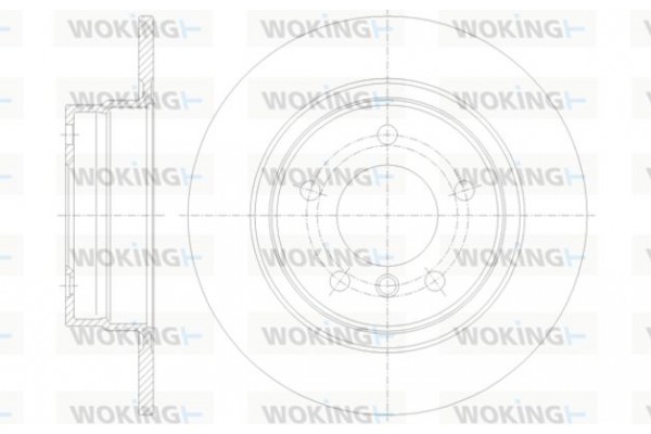 Woking Δισκόπλακα - D61084.00