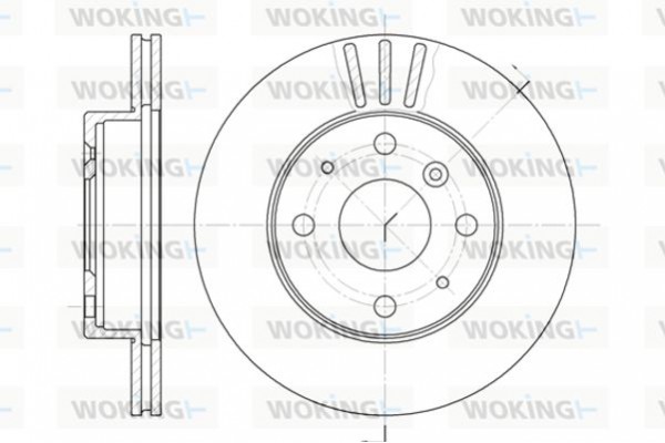 Woking Δισκόπλακα - D61095.10