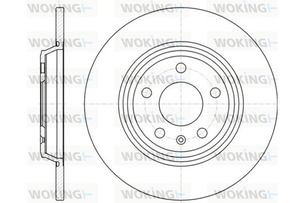 Woking Δισκόπλακα - D61112.00