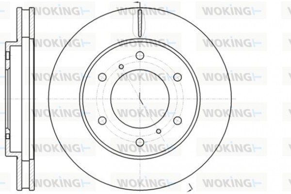 Woking Δισκόπλακα - D61118.10