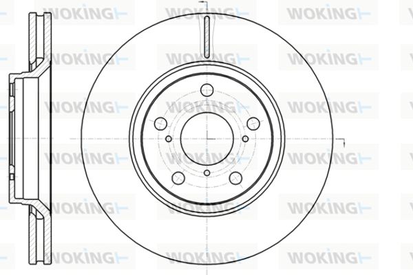 Woking Δισκόπλακα - D61121.10