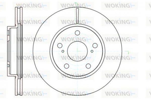 Woking Δισκόπλακα - D61122.10