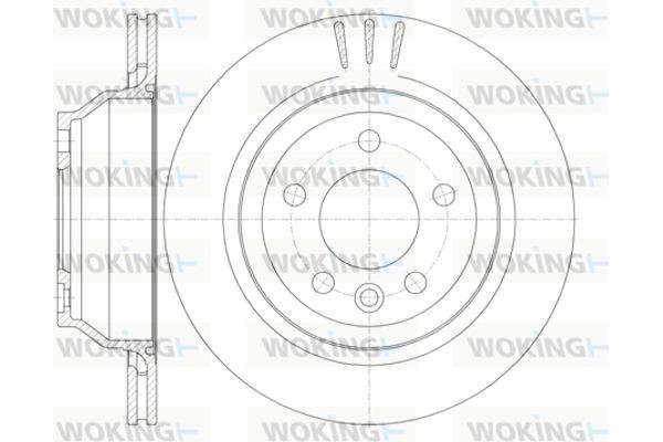 Woking Δισκόπλακα - D61160.10