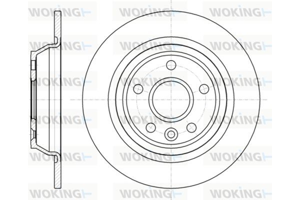 Woking Δισκόπλακα - D61167.00