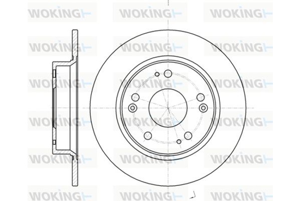 Woking Δισκόπλακα - D61175.00