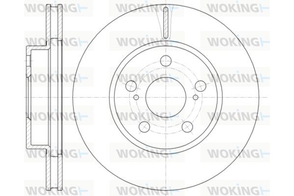 Woking Δισκόπλακα - D61250.10