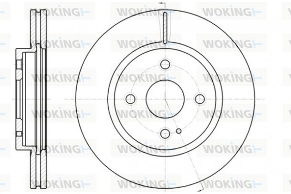 Woking Δισκόπλακα - D61266.10