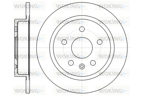 Woking Δισκόπλακα - D61279.00