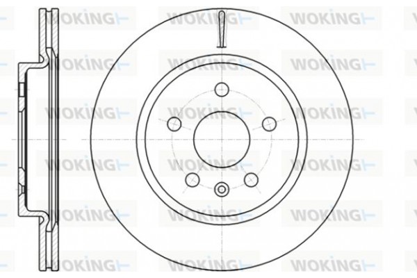 Woking Δισκόπλακα - D61284.10