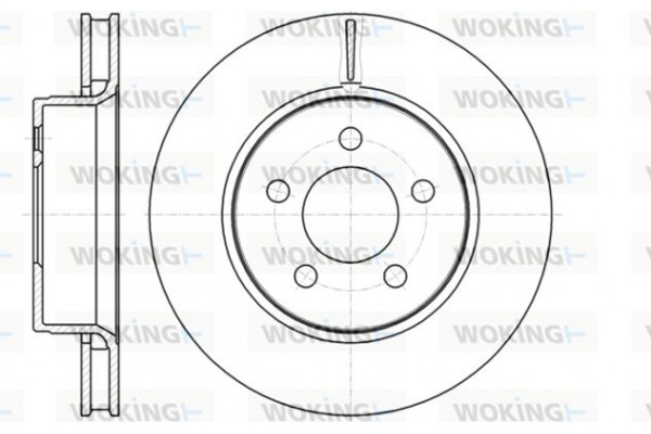 Woking Δισκόπλακα - D61301.10