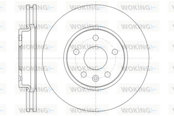 Woking Δισκόπλακα - D61313.10