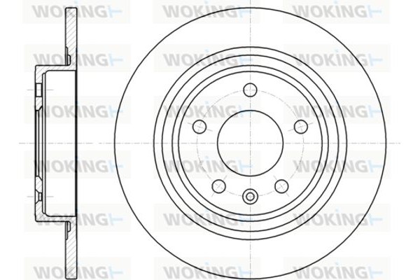 Woking Δισκόπλακα - D61315.00