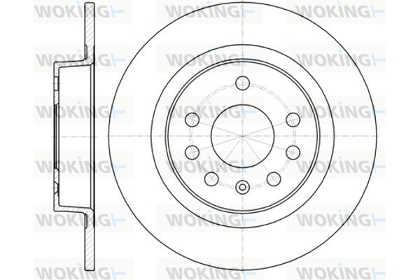 Woking Δισκόπλακα - D61317.00