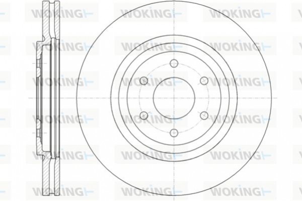 Woking Δισκόπλακα - D61348.10