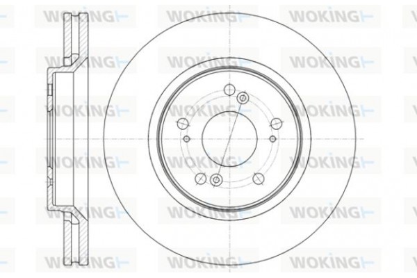 Woking Δισκόπλακα - D61358.10