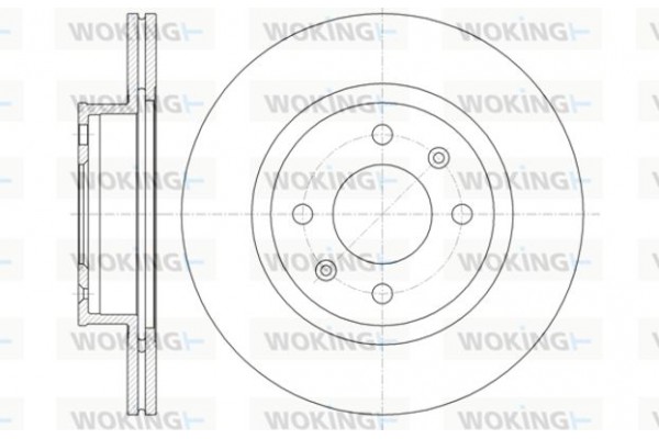 Woking Δισκόπλακα - D61365.10