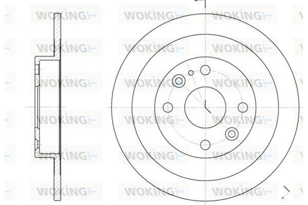 Woking Δισκόπλακα - D6148.00