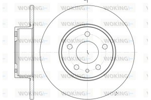 Woking Δισκόπλακα - D6149.00