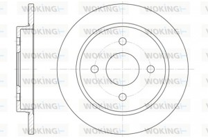 Woking Δισκόπλακα - D6155.00