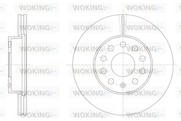 Woking Δισκόπλακα - D61586.10