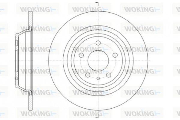 Woking Δισκόπλακα - D61606.00