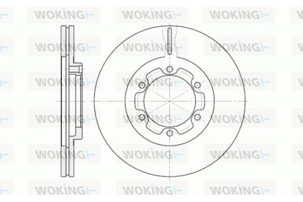 Woking Δισκόπλακα - D6188.10