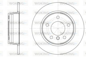 Woking Δισκόπλακα - D6284.00