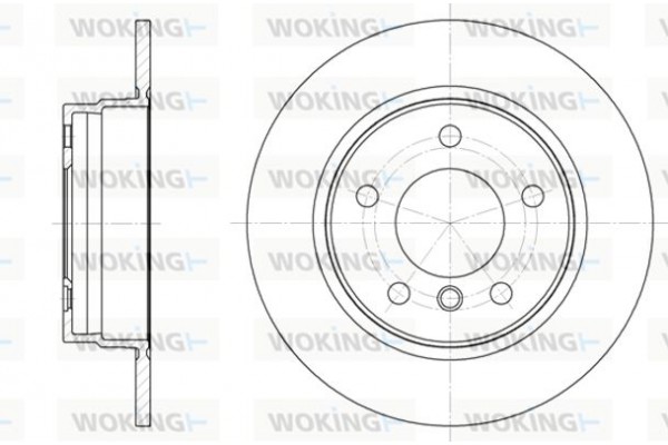 Woking Δισκόπλακα - D6284.00